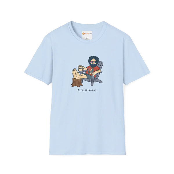 Grateful Dead - Grateful Dead - Life is dead. Adirondack Jerry T-Shirt - StealieShop